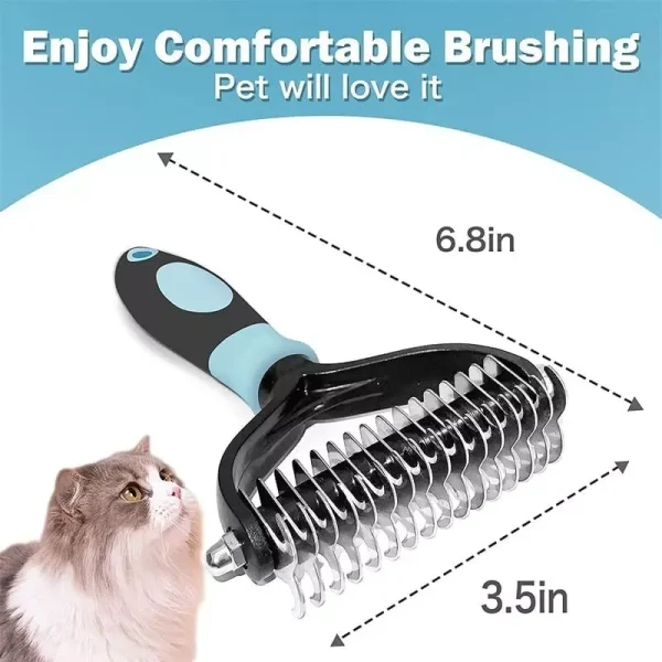 Pet Grooming Brush Double Sided