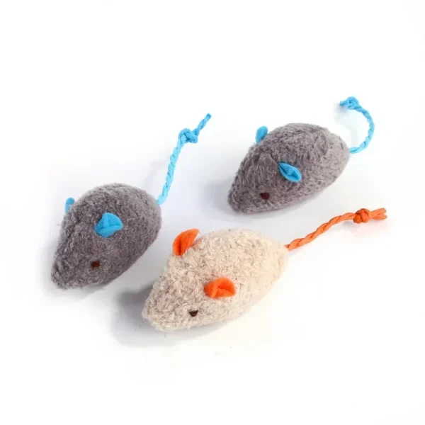Cat Toy, Plush Mouse, Cute Modeling Bite-resistant Kitten Catnip