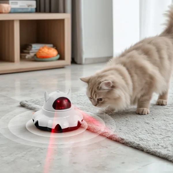 Tieker Cat Toy, Rechargeable Automatic Teasing Toy