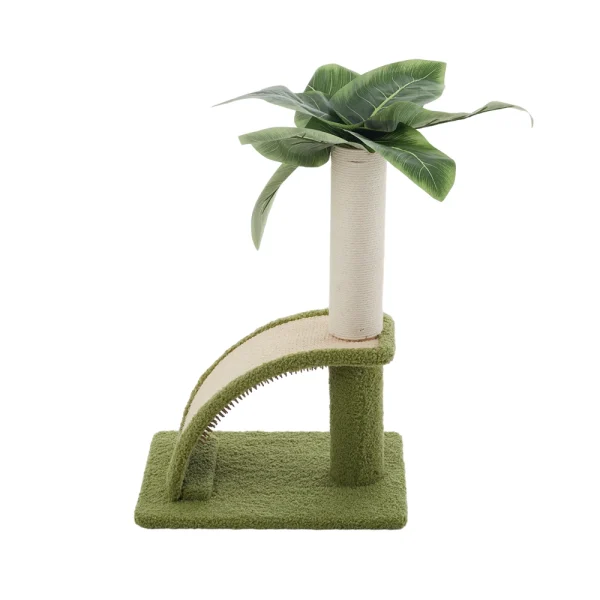 Tieker Green Tree Sisal Slope Cat Scratching Post