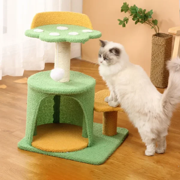 Voltsify Cat Tree with Sisal Scratching Post for Cats