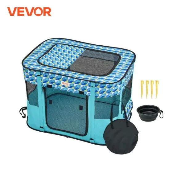 Portable Foldable Pet Playpen Tent