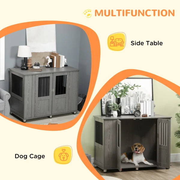 Dog Crate Kennel Cage for Extra Large Dog