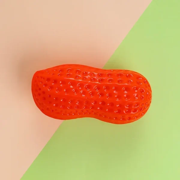 Pet Peanut Teeth Grinding Toy TPR Bite Resistant Toy