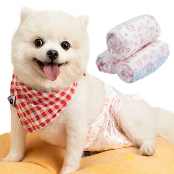 Tieker Super Absorbent Disposable Dog Diapers for Female Dogs