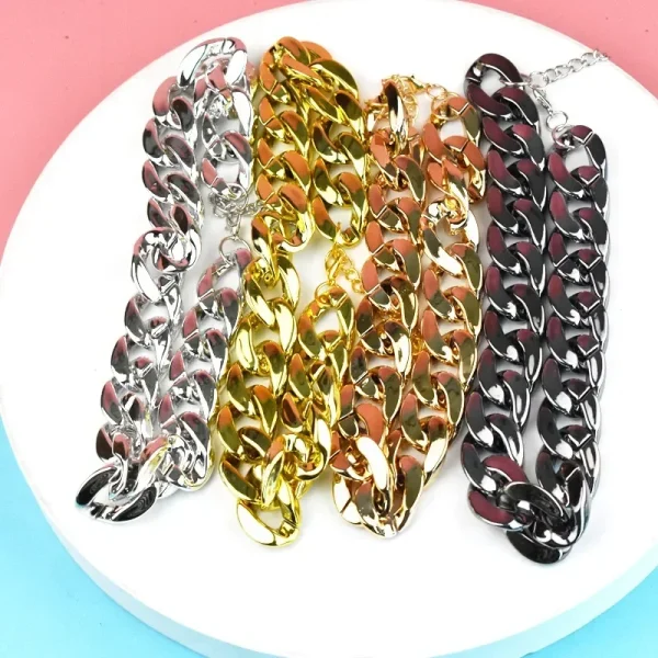 Dogs Collar Necklace - Silver/Golden