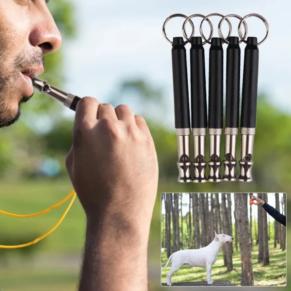 Adjustable Sound Pet Training Whistle