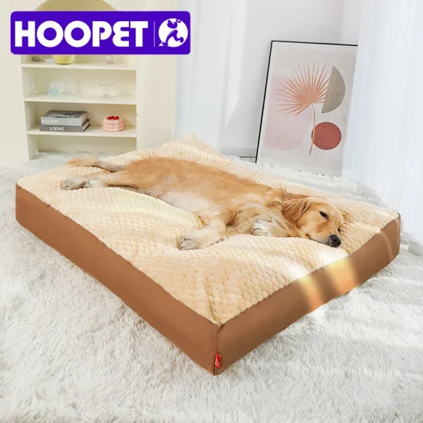 HOOPET Dog Kennel Winter Warm Sleeping Mat Full Removable Washable Large Dog