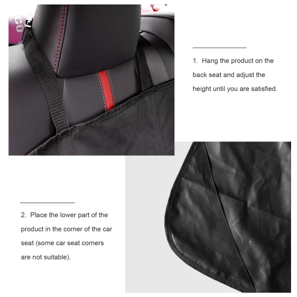 Dog Back Seat  Cover - Waterproof Pet Carrier