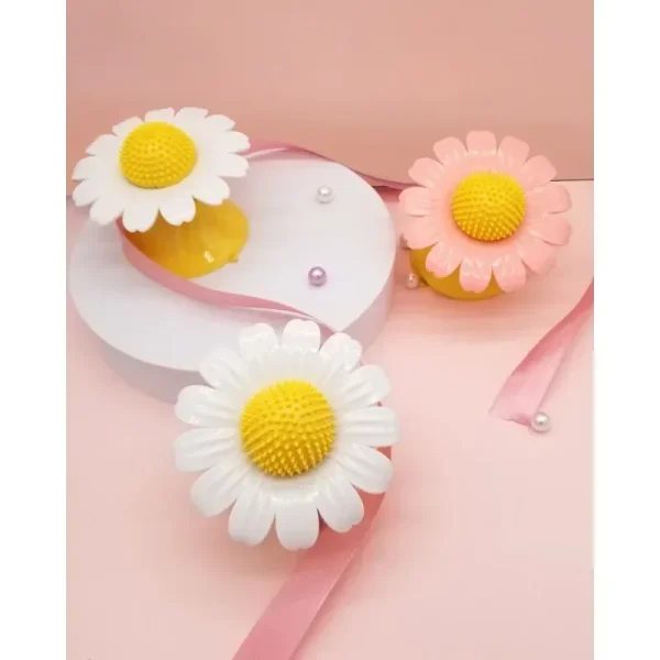 Sun Flower Rubbing Cat Brush