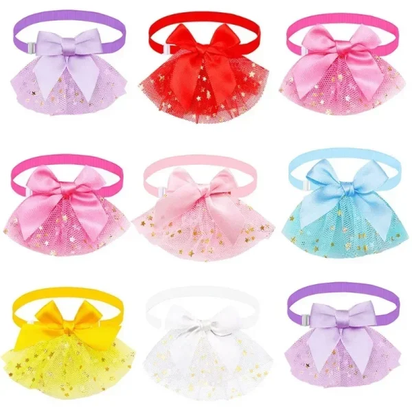 Pet Bow Tie - Star Print Pattern