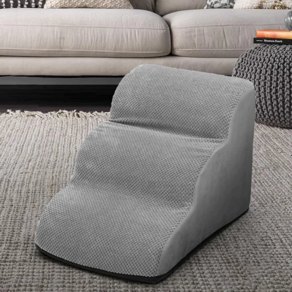 Non-Slip Pet Steps with Removable Cover