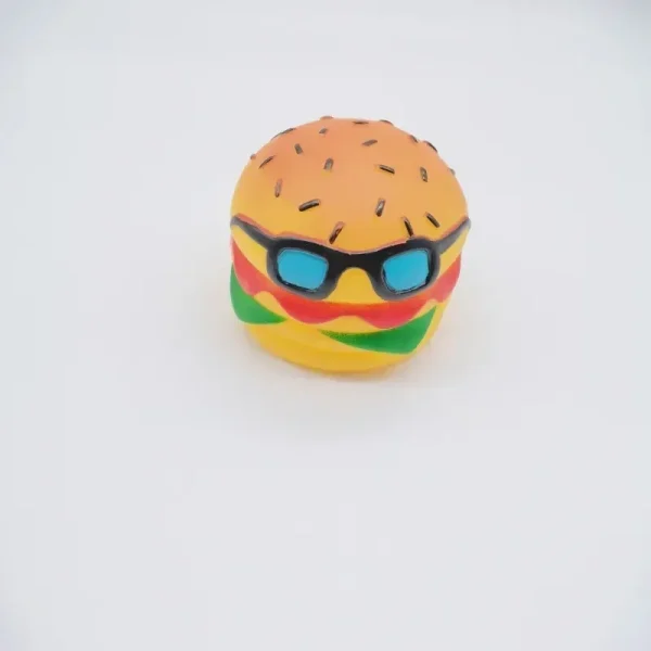 Hamburger Pet Toys - Silicon Chew