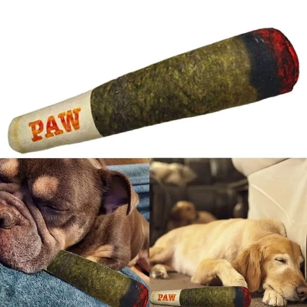 Large PAW Chew Toy, Squeaky Plush Toy For Dog