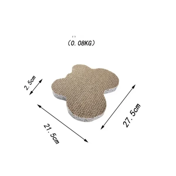 Fish Butterfly Shape Cat Scratcher