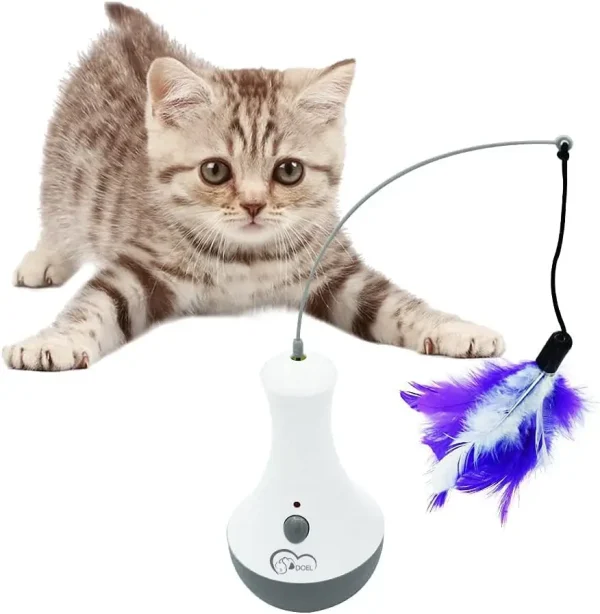 Cat Interactive Toy, Funny Feather