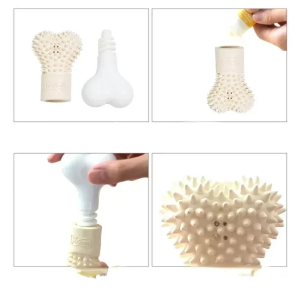 Dog Chew Toy - Rubber Bone Shape
