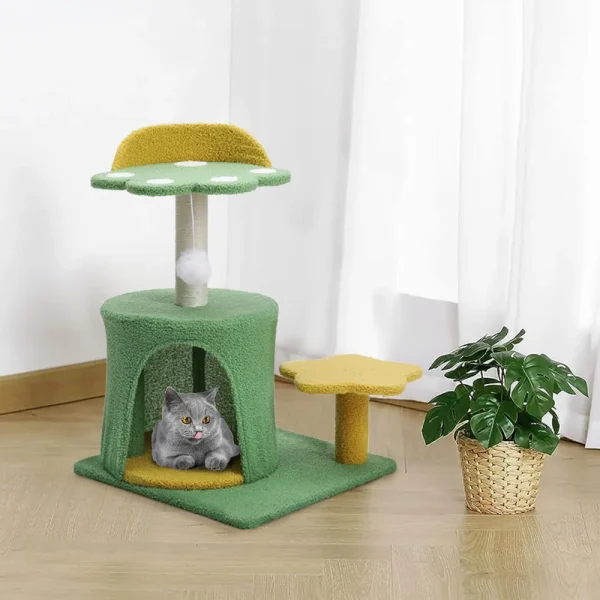 Voltsify Cat Tree with Sisal Scratching Post for Cats
