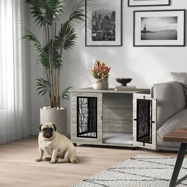 Dog Crate Furniture, End Table for Medium/Large Dogs