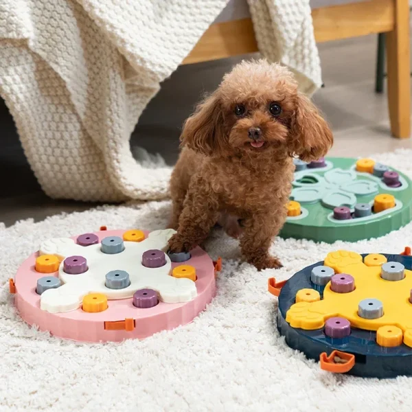 Dog Puzzle Toys - Increase Puppy IQ Food Dispenser