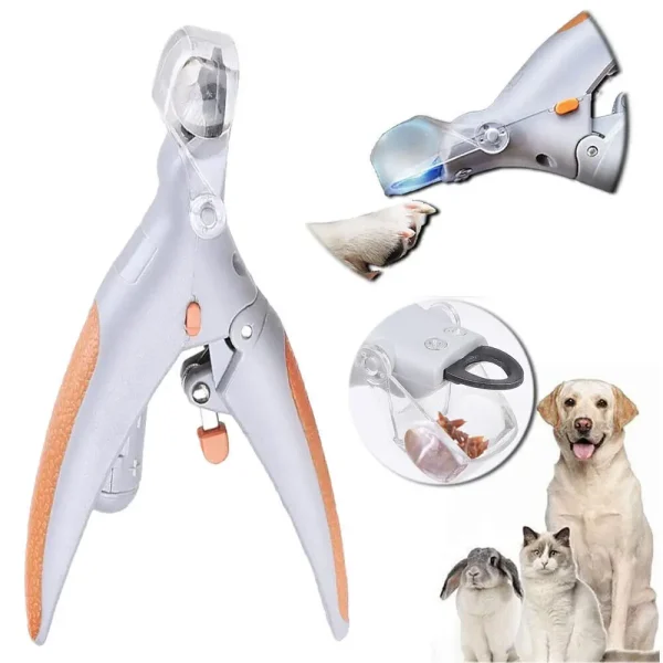 Dog Nail Clippers With LED Light