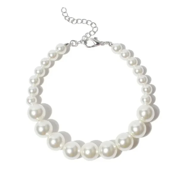Luxury Pearls Dog Collar Necklace