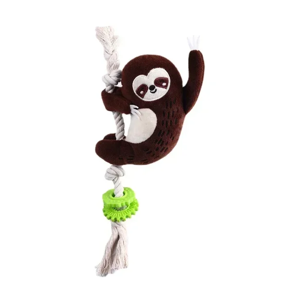 Squeaky Interative Toy - Bear, Monkey Playing Training Accessories
