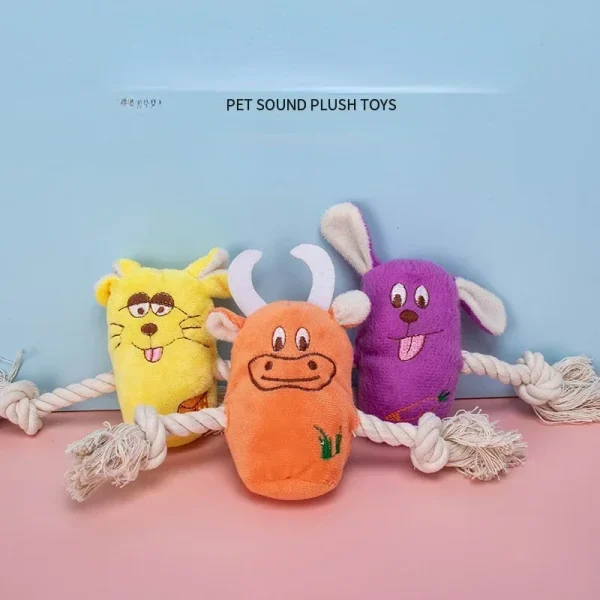 Soft Pet Toys, Durable Squeaky Sound Toys For Cat, Dog
