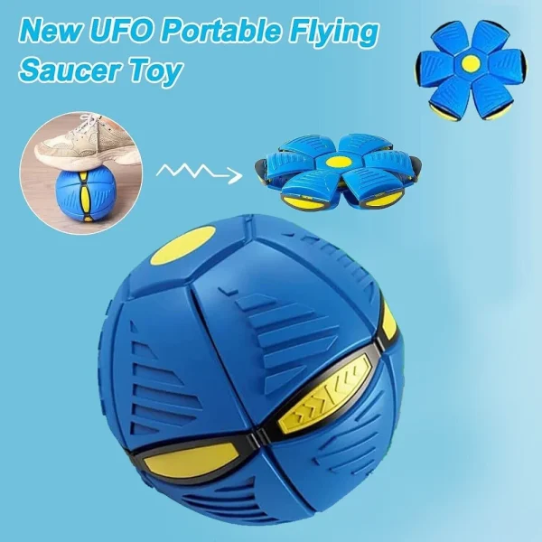 Flying Saucer Ball Dog Toy