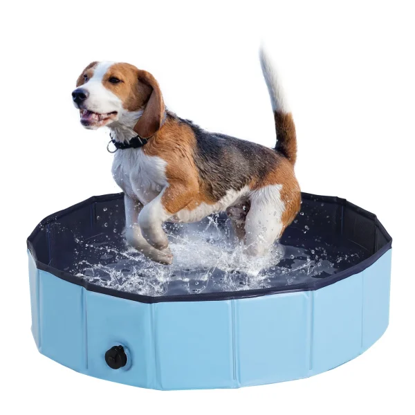 PawHut Pet Paddling Pool Indoor/ Outdoor