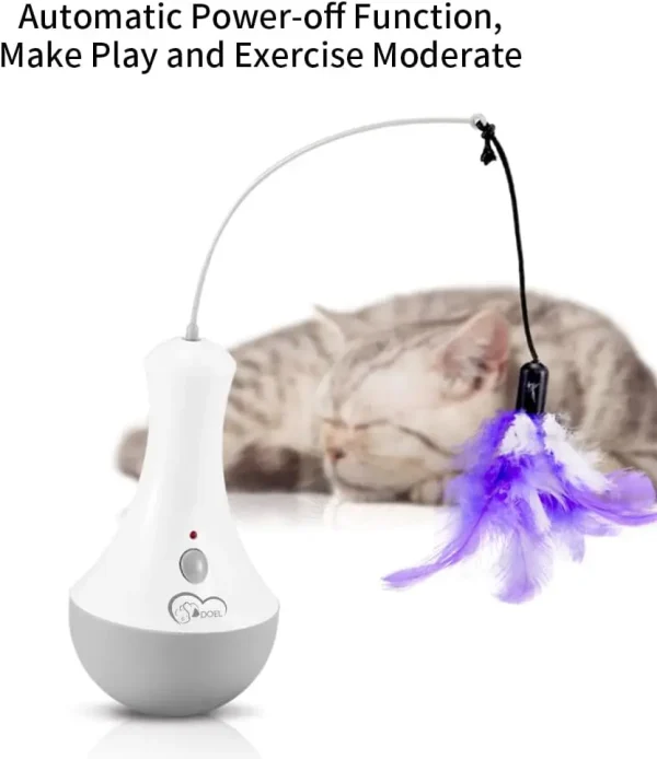 Cat Interactive Toy, Funny Feather