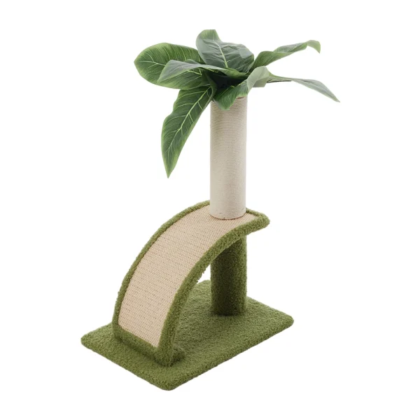 Tieker Green Tree Sisal Slope Cat Scratching Post