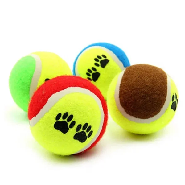 Tennis Ball Toy for Small, Large Dogs, Flexible and Durable