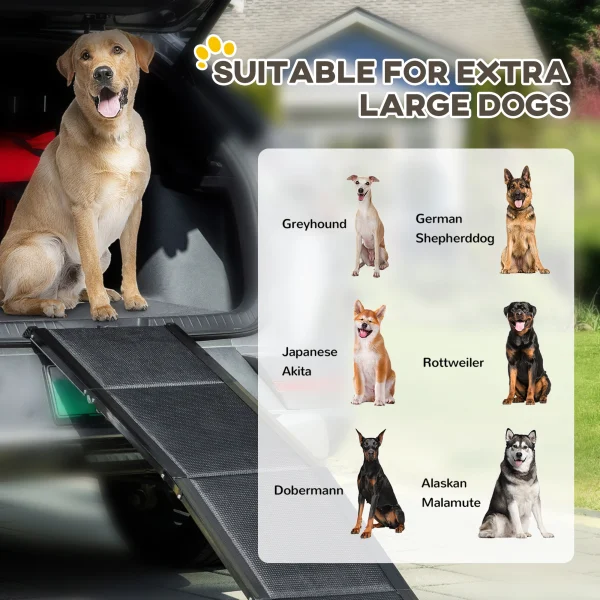 PawHut Folding Dog Ramp for XL Dogs