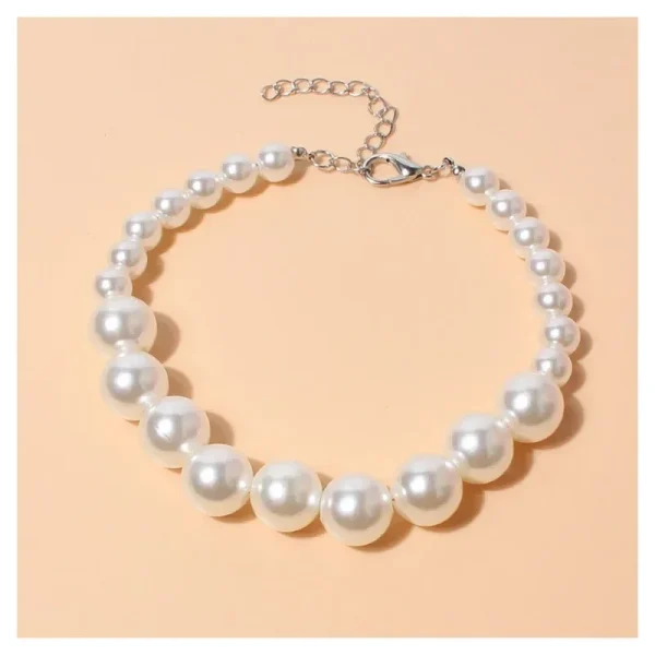 Luxury Pearls Dog Collar Necklace