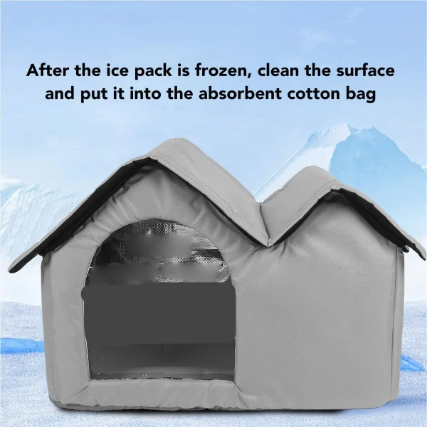 Pet Cooling House - Oxford Cloth, Bite Resistant