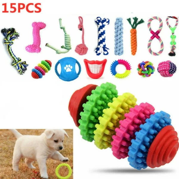 15X Dog Toys Bundle
