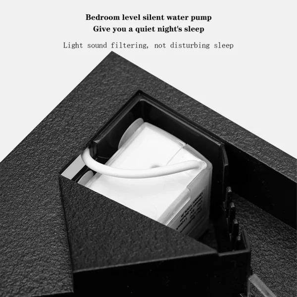 Small Fish Tank Aquarium Tank with Build-in Light