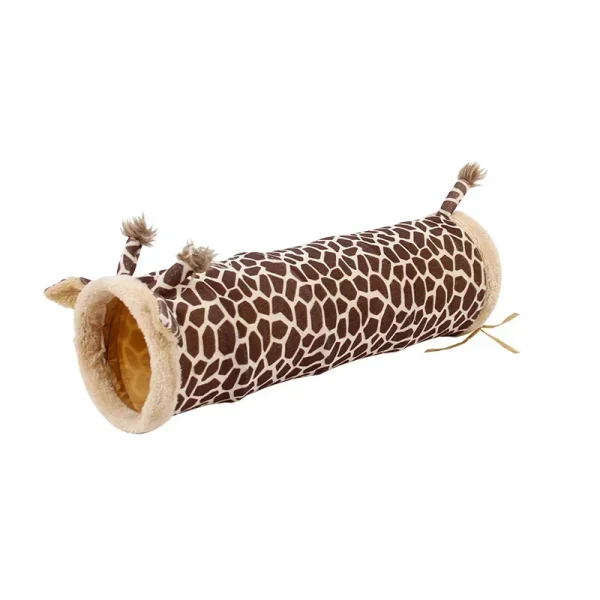 Tunnel Toy -  Giraffe Shape for Bunny, Hamster, Guinea Pig
