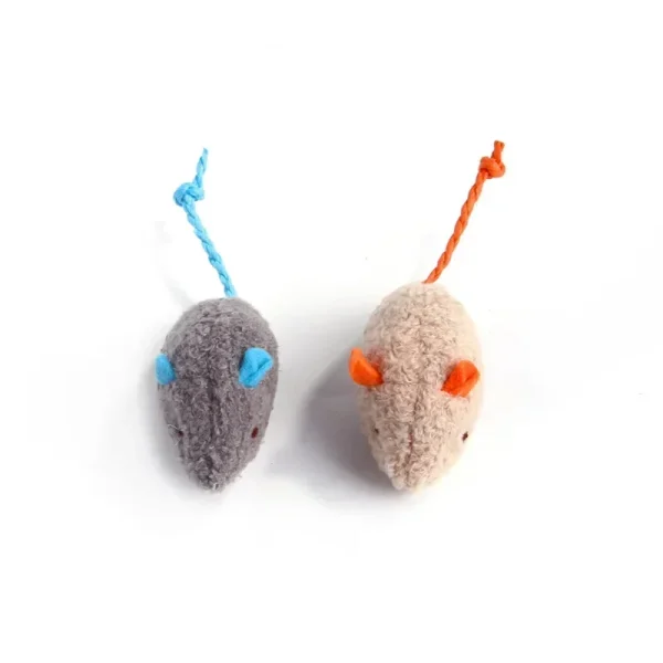 Cat Toy, Plush Mouse, Cute Modeling Bite-resistant Kitten Catnip