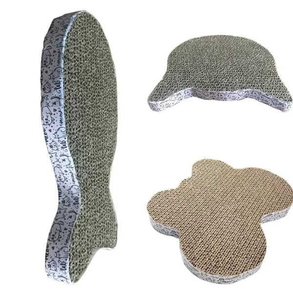 Fish Butterfly Shape Cat Scratcher