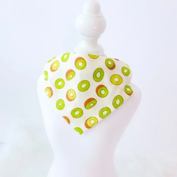 Fruit Printting Bandanas For Dog, Cat - Triangle Adjustable Scarf
