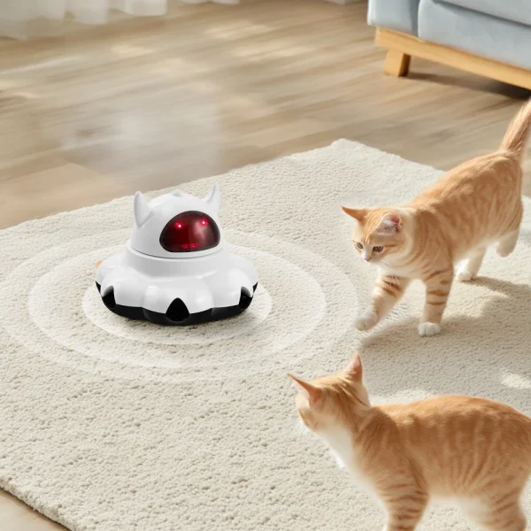 Tieker Cat Toy, Rechargeable Automatic Teasing Toy