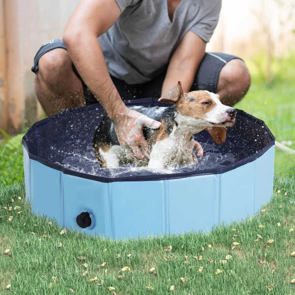 PawHut Pet Paddling Pool Indoor/ Outdoor