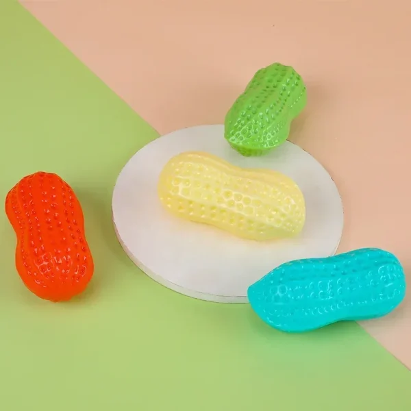Pet Peanut Teeth Grinding Toy TPR Bite Resistant Toy