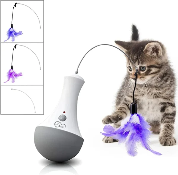 Cat Interactive Toy, Funny Feather