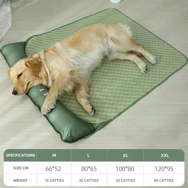 HOOPET Summer Dog Bed Cat Cool Mat Breathable Pet Sleep Ice Cushion for Small Medium Large Dog Cat Pet Cooling Mat Supplies