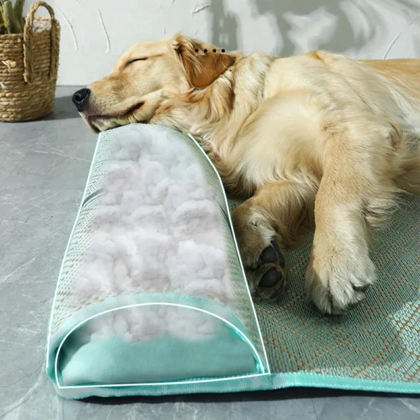 HOOPET Summer Dog Bed with Pillow Cooling Sofa for Small, Medilum and Large Dogs
