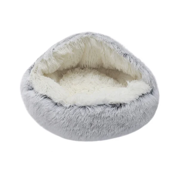 Tieker Plush Pet Bed Round Cat and Dog Soft Bed Pet Mattress