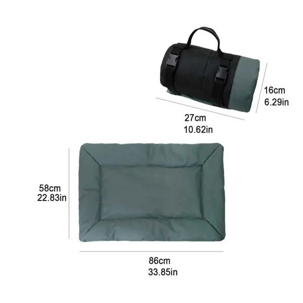 Dog Bed Crate for Outdoor Camping - Oxford Cloth